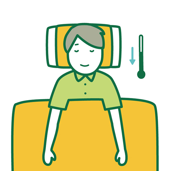 寝苦しさを撃退する10のポイント 快眠のための寝具選びq A 特集テーマ サワイ健康推進課